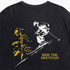 Collectiq Ride the Mountain T-Shirt - Faded Black