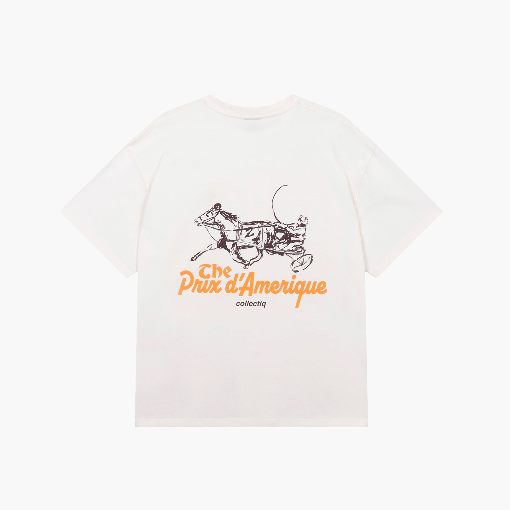 Collectiq Trotting Prix T-Shirt - Off White