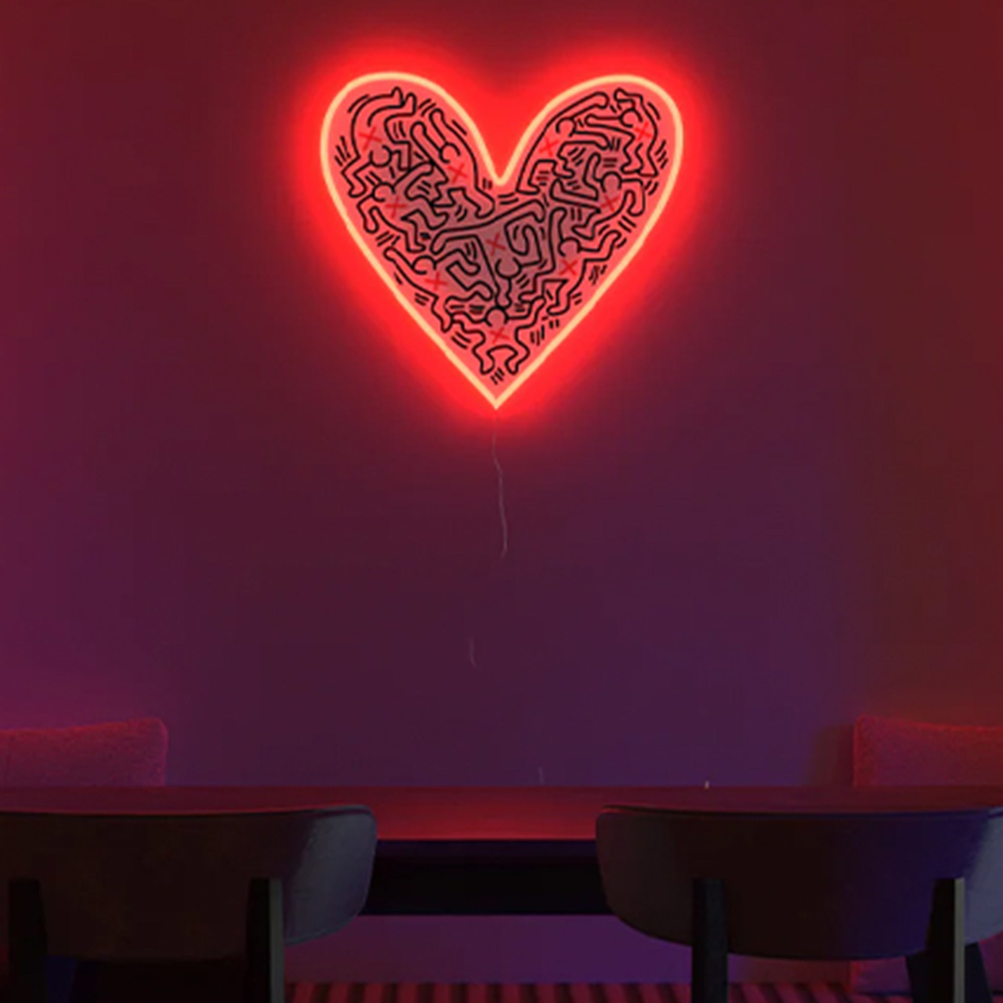 Yellowpop Dance Heart x Keith Haring