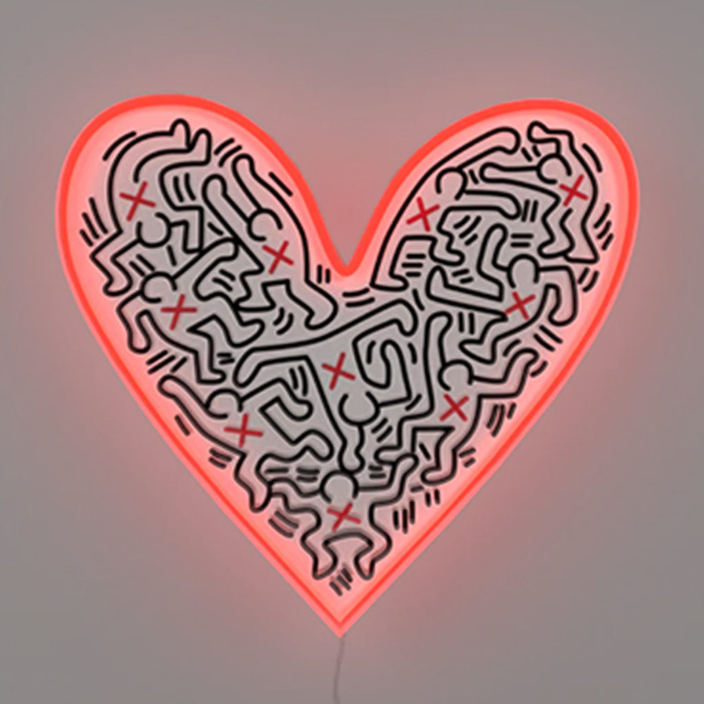 Yellowpop Dance Heart x Keith Haring