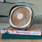 Printworks Tragbarer Ventilator Wood Green