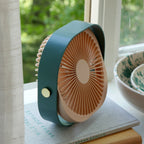 Printworks Tragbarer Ventilator Wood Green