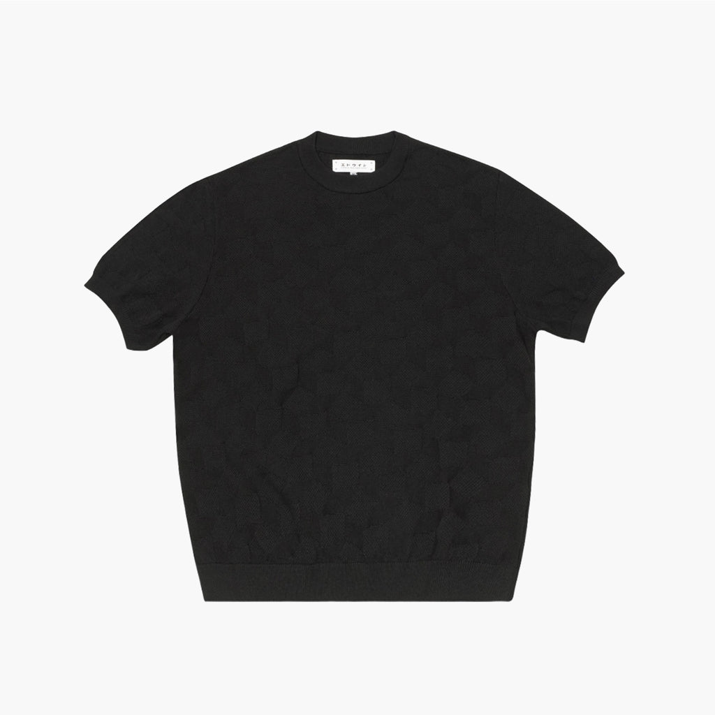 Edwin Block Knitted TS - Black