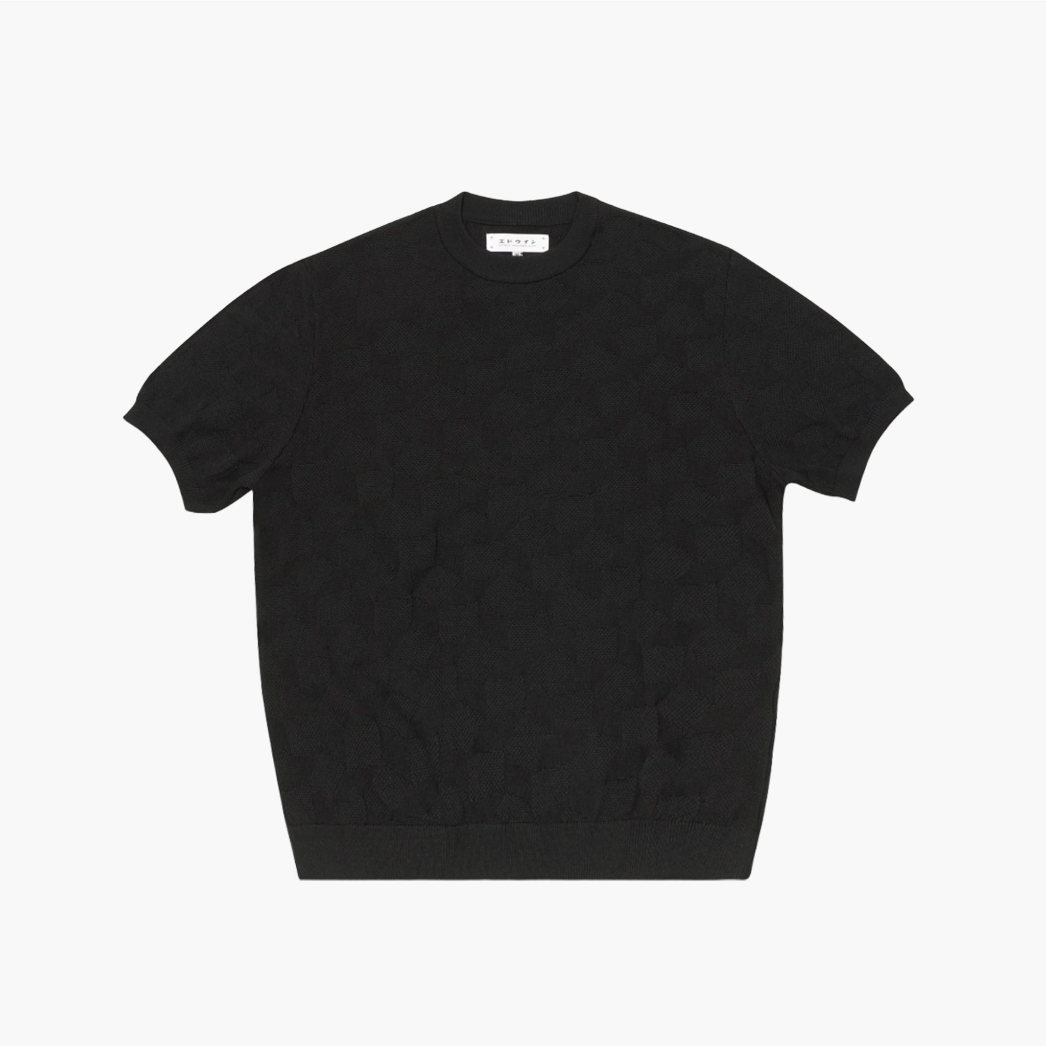 Edwin Block Knitted TS - Black