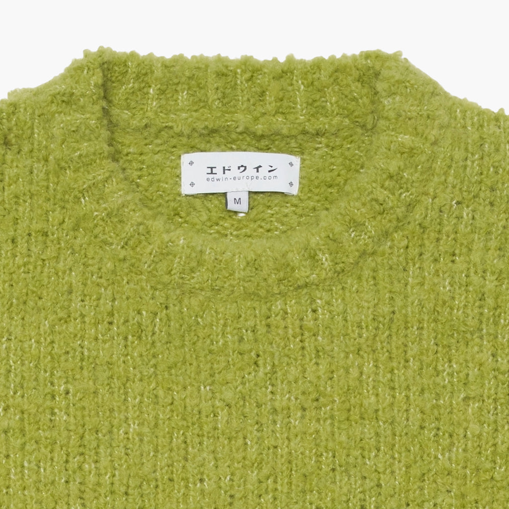 Edwin Dun Textured Sweater - Sweet Pea