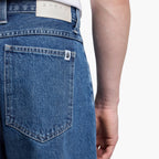 Edwin Matrix Pant Artic Blue Denim - Mid Marble Wash