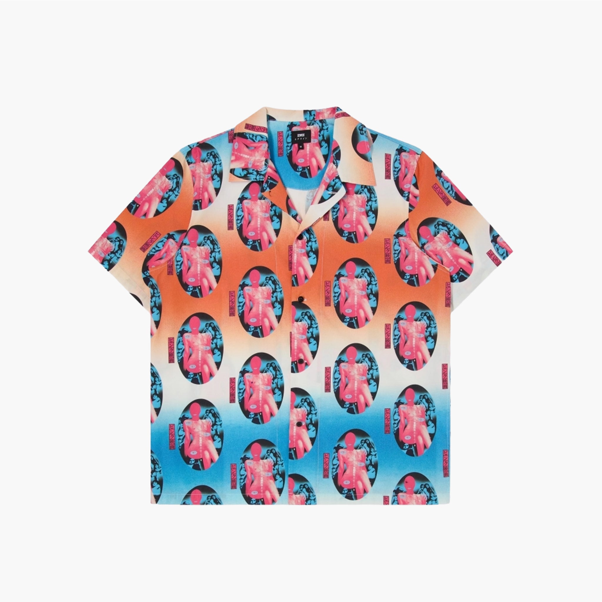 Edwin Pinku Sinema Shirt SS - Multicolor