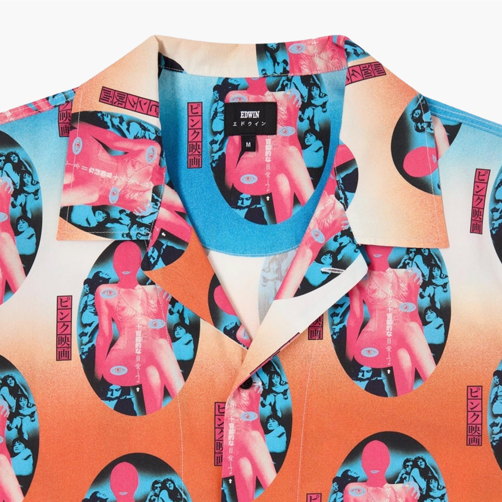 Edwin Pinku Sinema Shirt SS - Multicolor