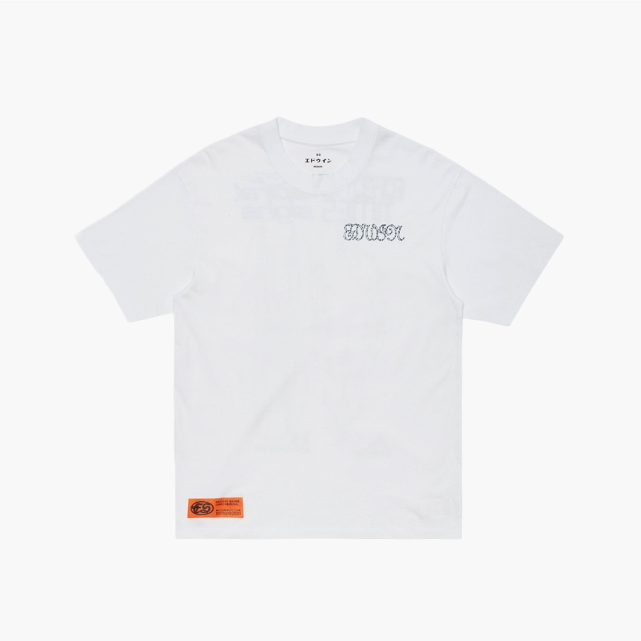 Edwin Spiral Sighs T-Shirt - White