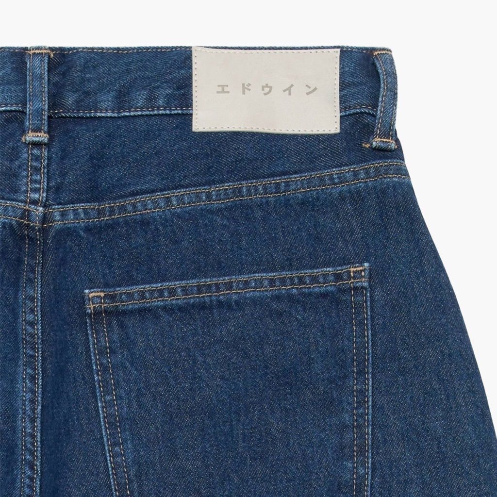 Edwin Women June Pant - Blue Marble Wash