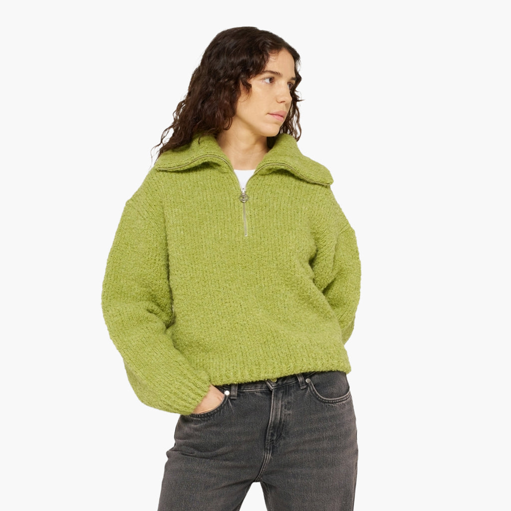 Edwin Women Neva Sweater - Sweet Pea