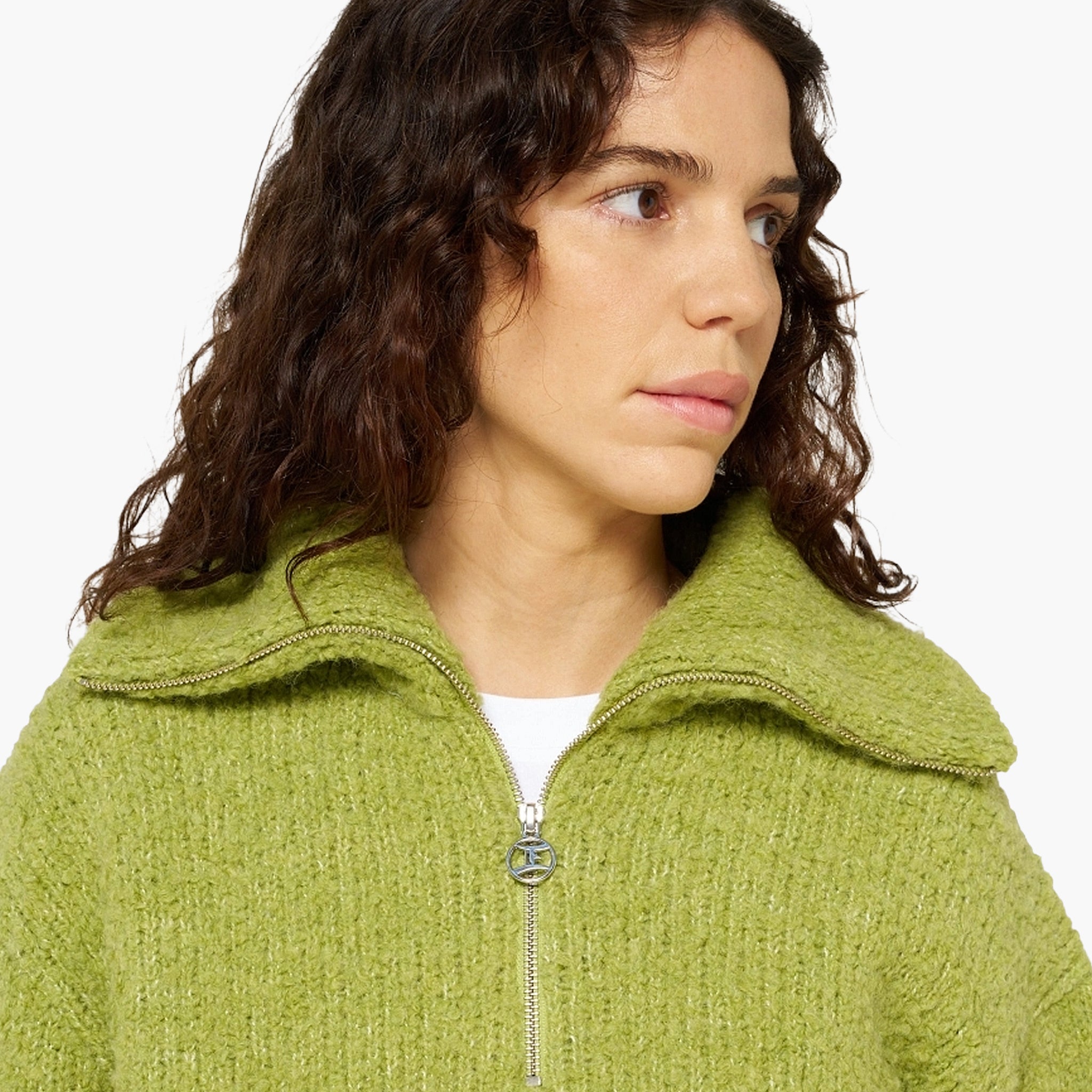 Edwin Women Neva Sweater - Sweet Pea