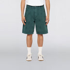 Edwin Worker Short Blue Emerald