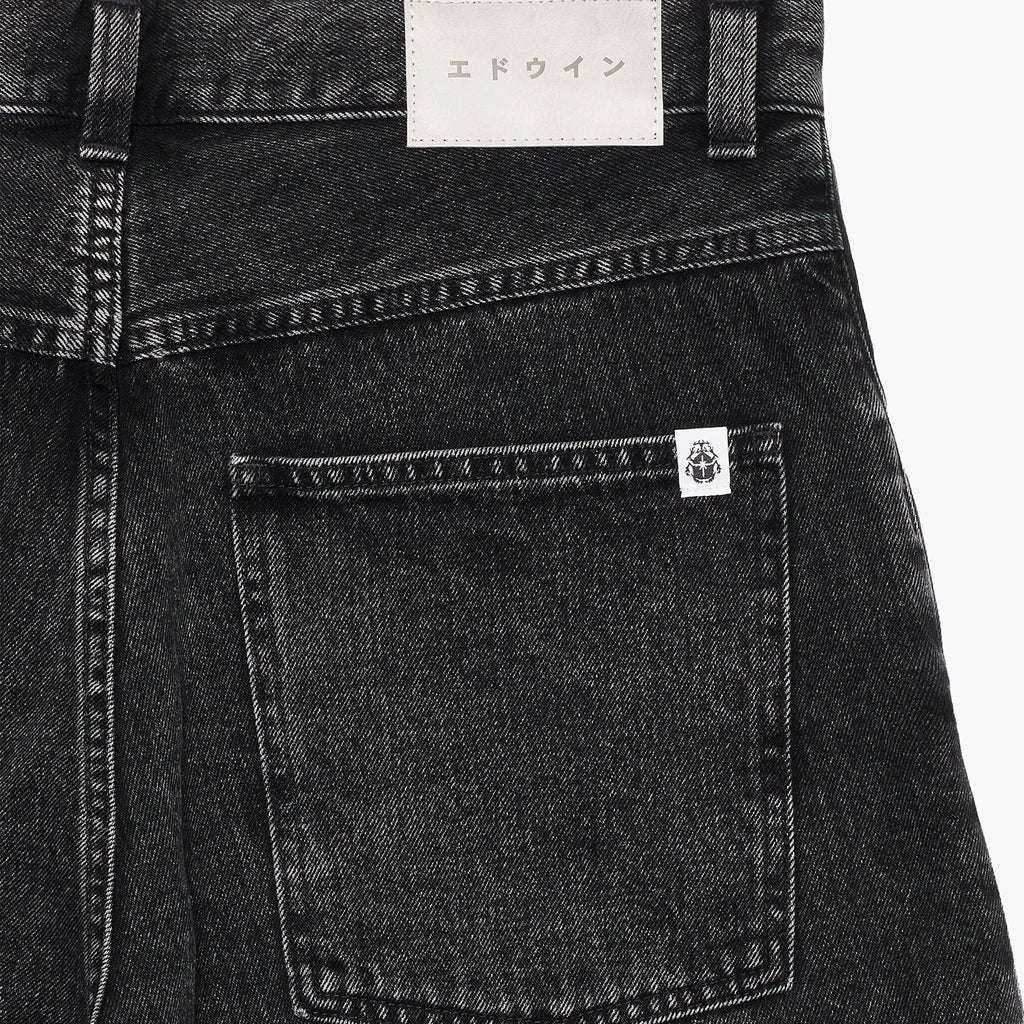 Edwin Worker Short Black Matt Wash