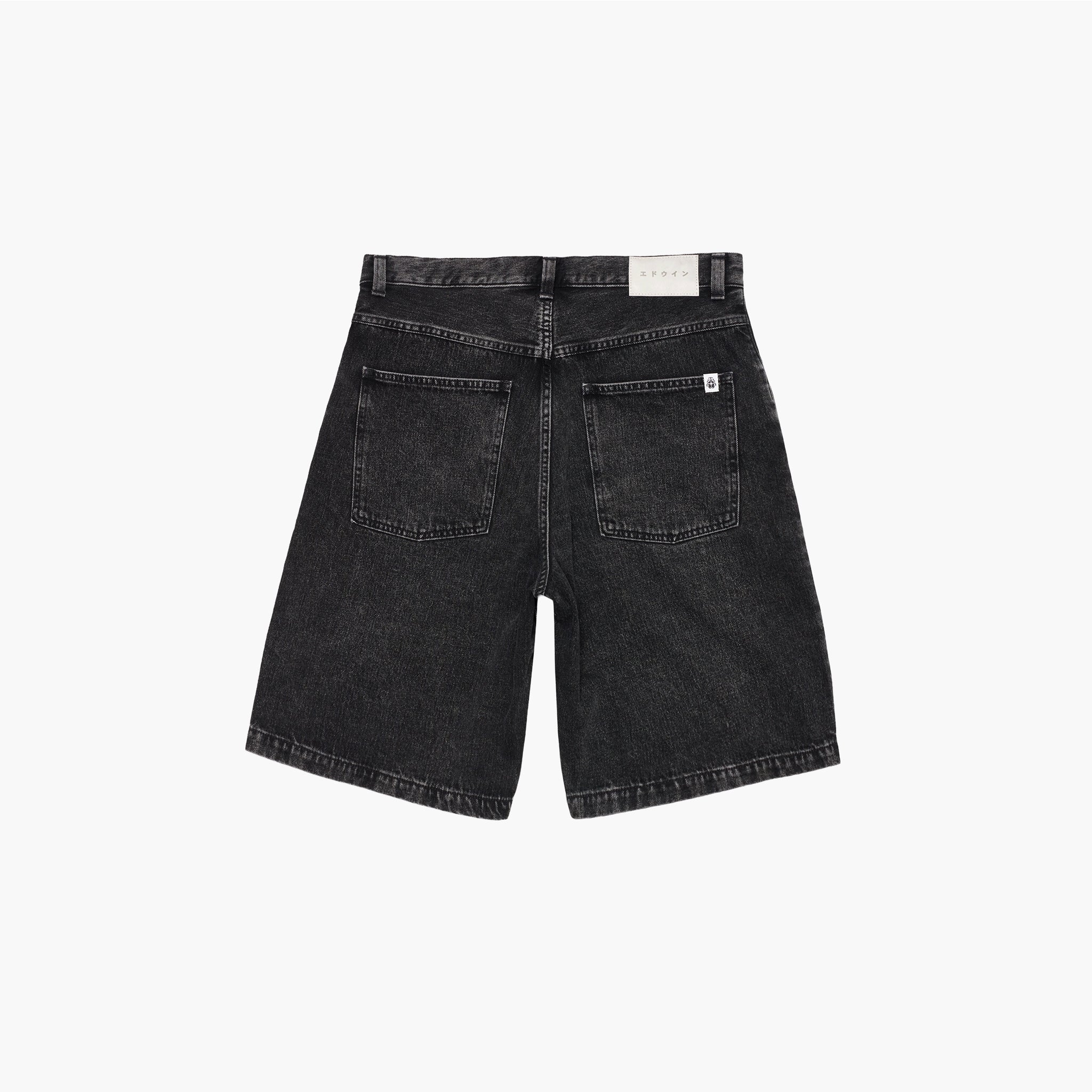 Edwin Worker Short Black Matt Wash