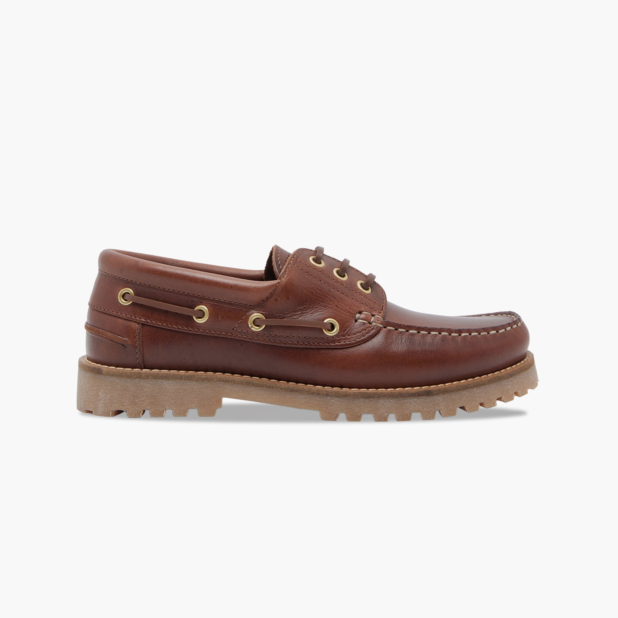Garment Project Ollie Boat Schoen Bruin Leer