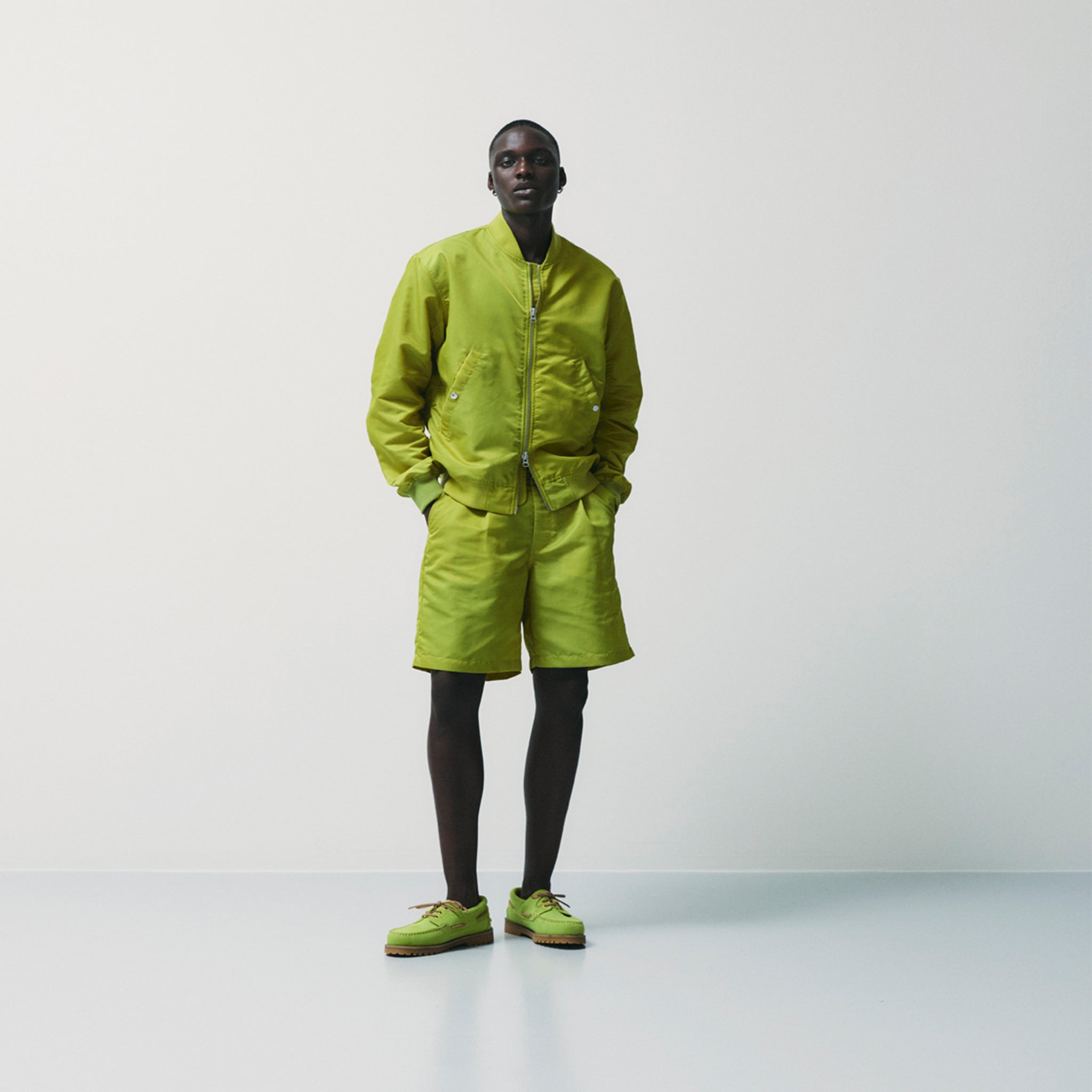 Garment Project Ollie Boat schoen Acid Yellow