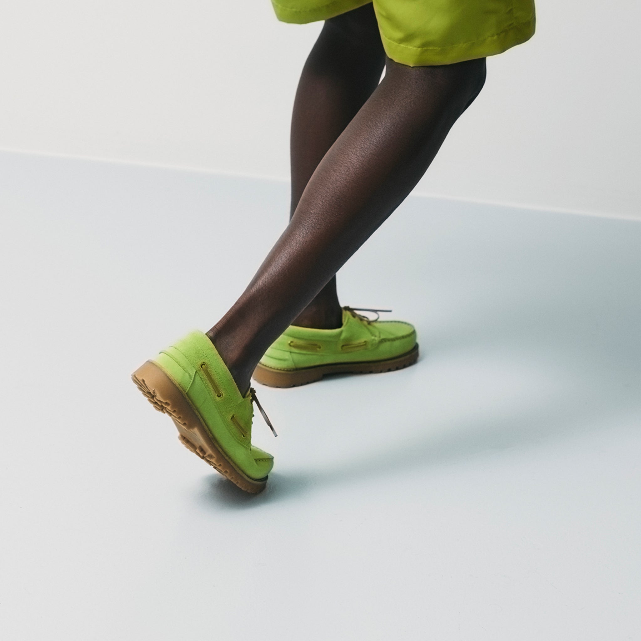 Garment Project Ollie Boat schoen Acid Yellow