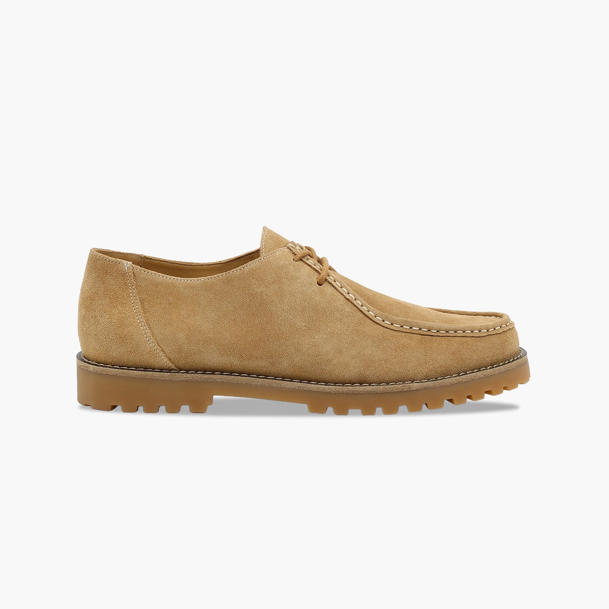 Garment Project Pete Moc Toe Earth Suede