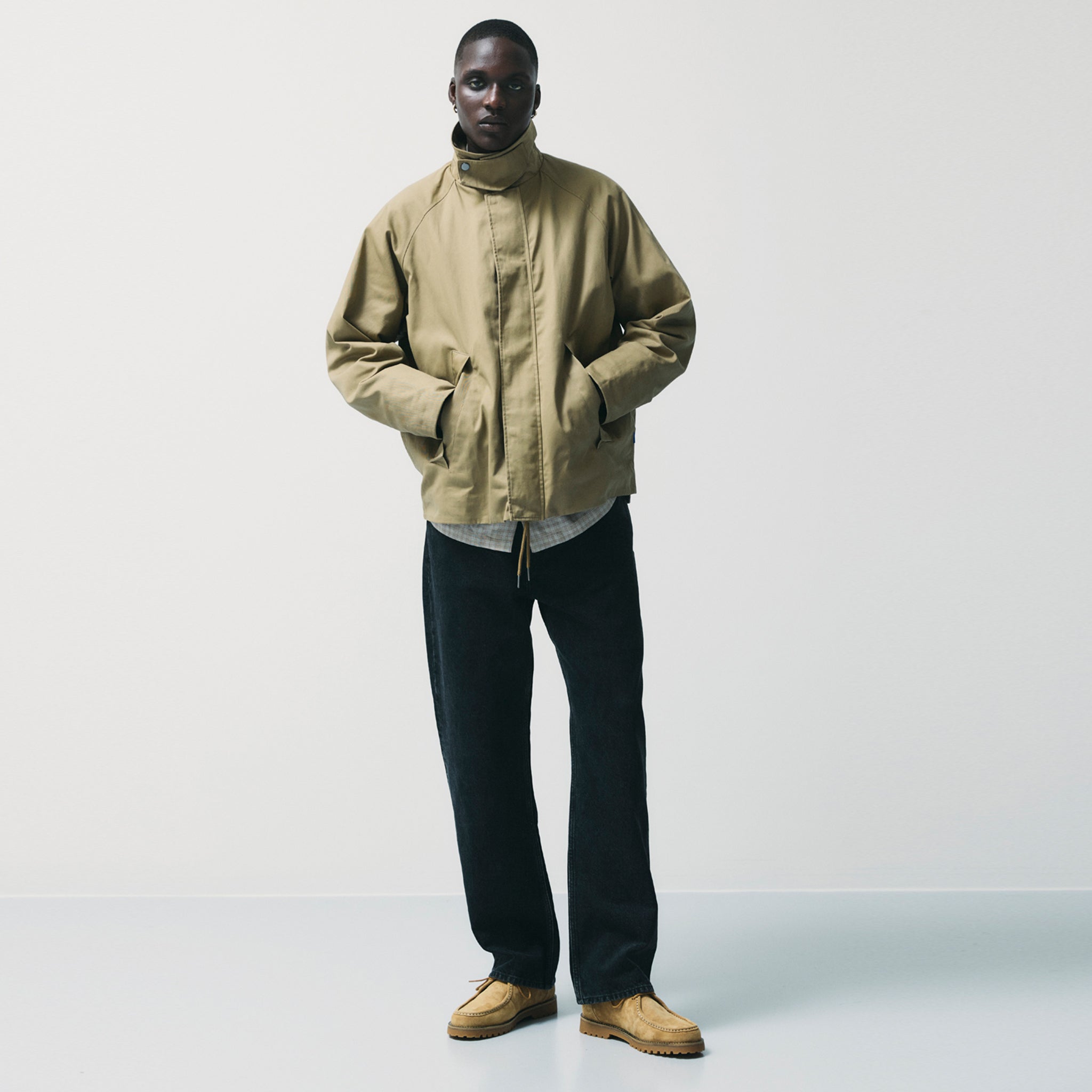 Garment Project Pete Moc Toe Earth Suede