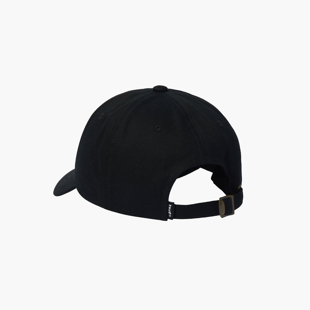 Huf Cherries 6 Panel Curved Visor Cap - Black
