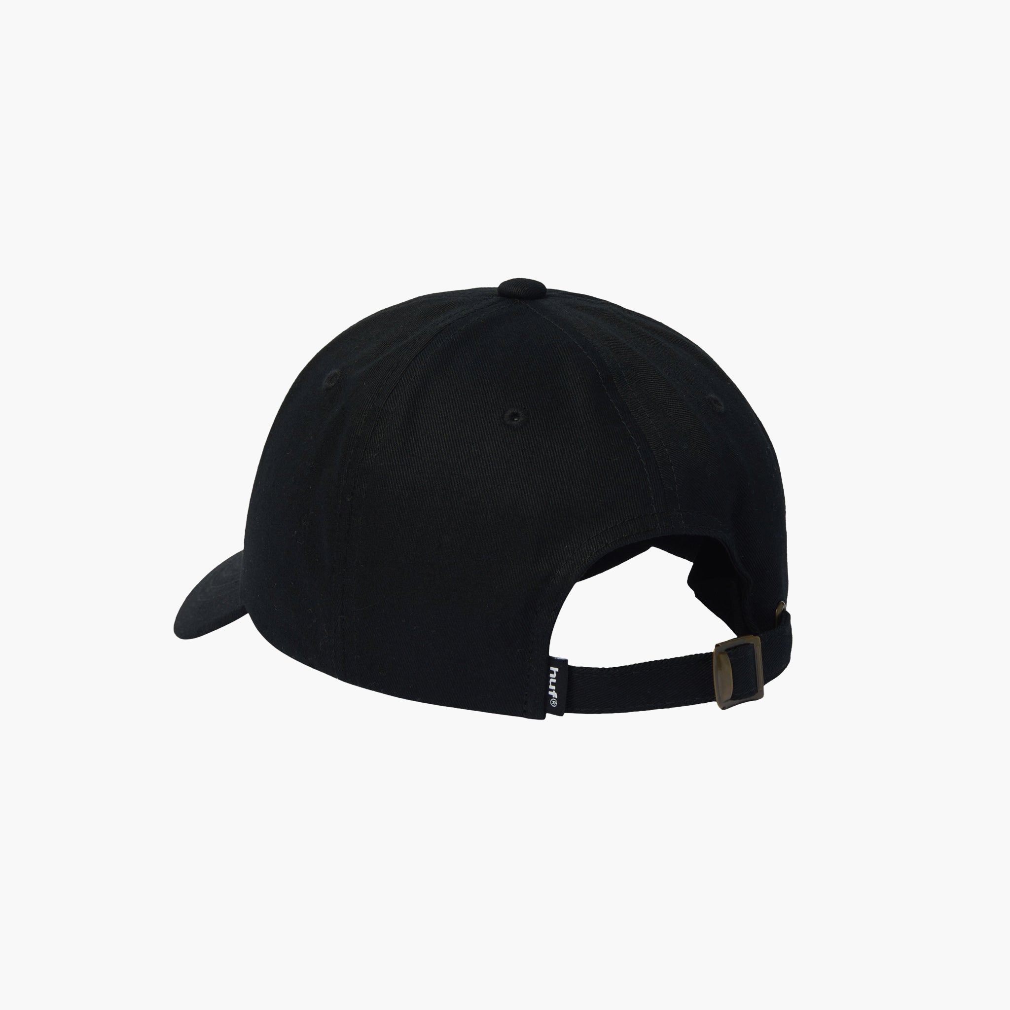 Huf Cherries 6 Panel Curved Visor Cap - Black