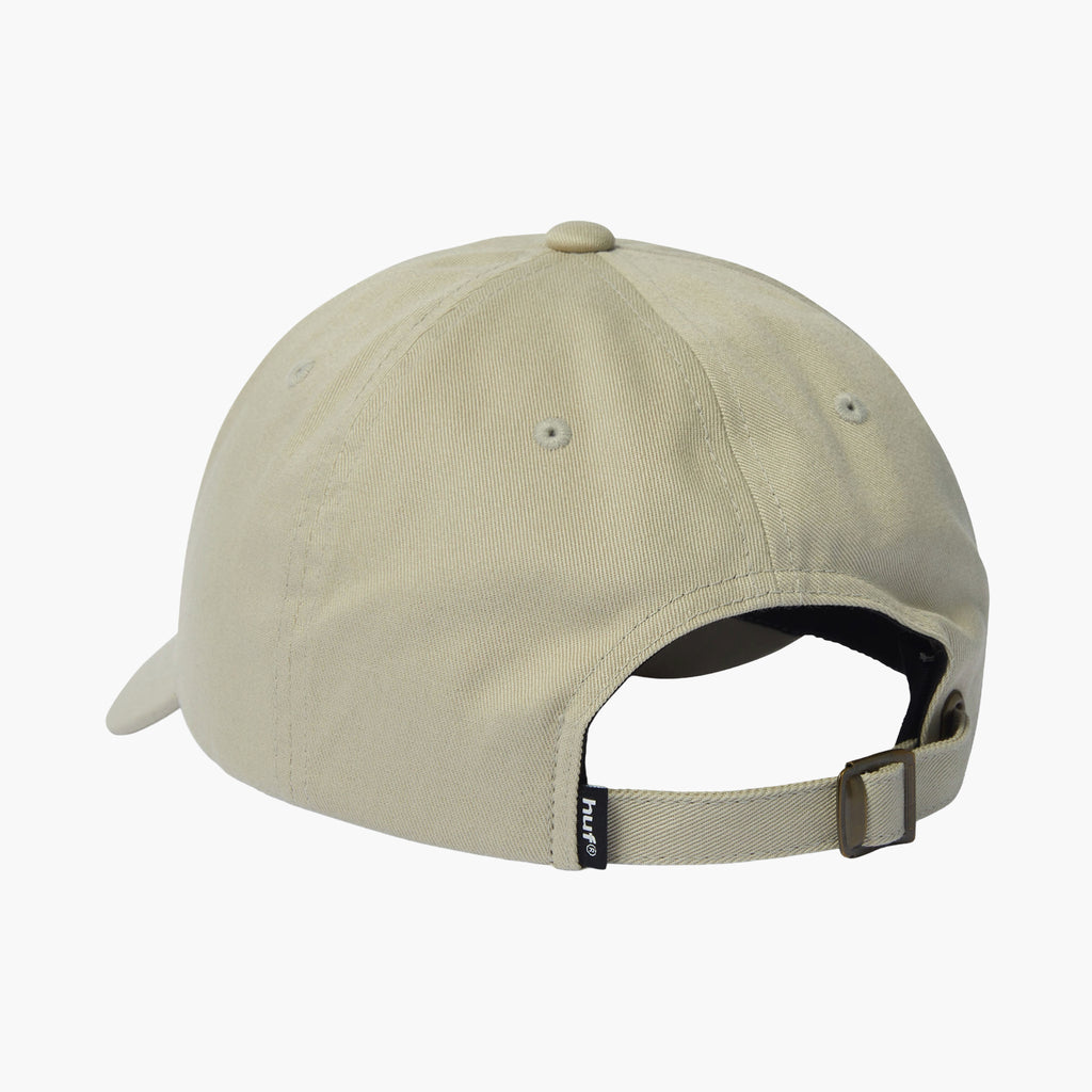 Huf Cherries 6 Panel Curved Visor Cap - Khaki