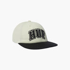 Huf Classic Arch Brushed Snapback Cap - Bleach Black