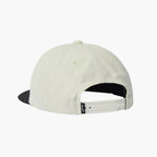 Huf Classic Arch Brushed Snapback Cap - Bleach Black
