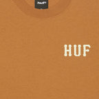 Huf Classic H T-Shirt - Sugar Brown Cream