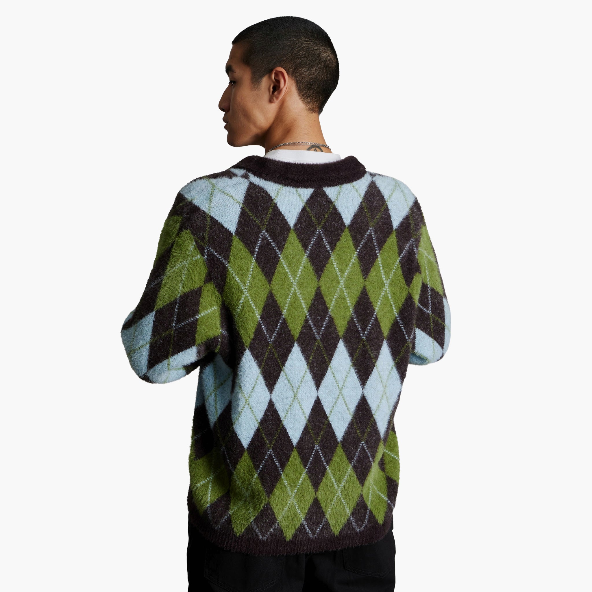 Huf Cooper Mohair Sweater - Dark Brown
