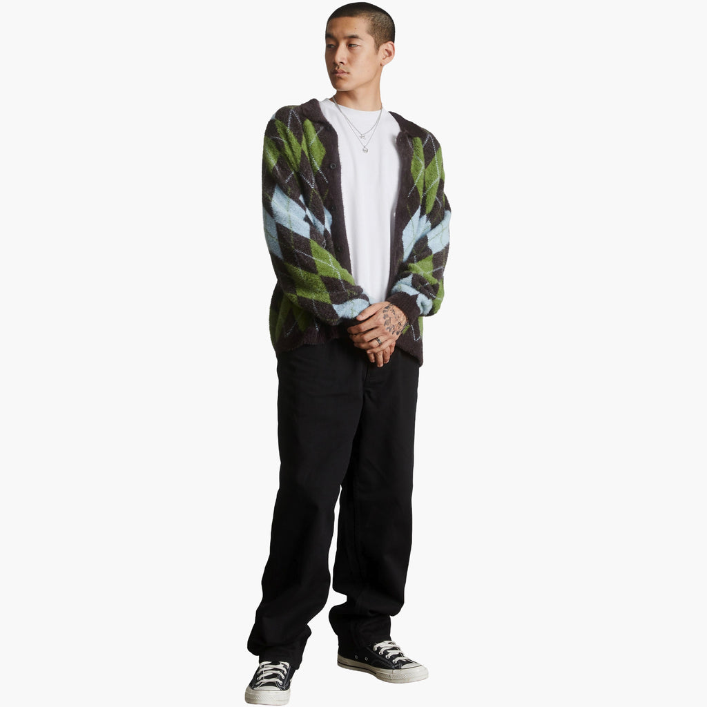 Huf Cooper Mohair Sweater - Dark Brown