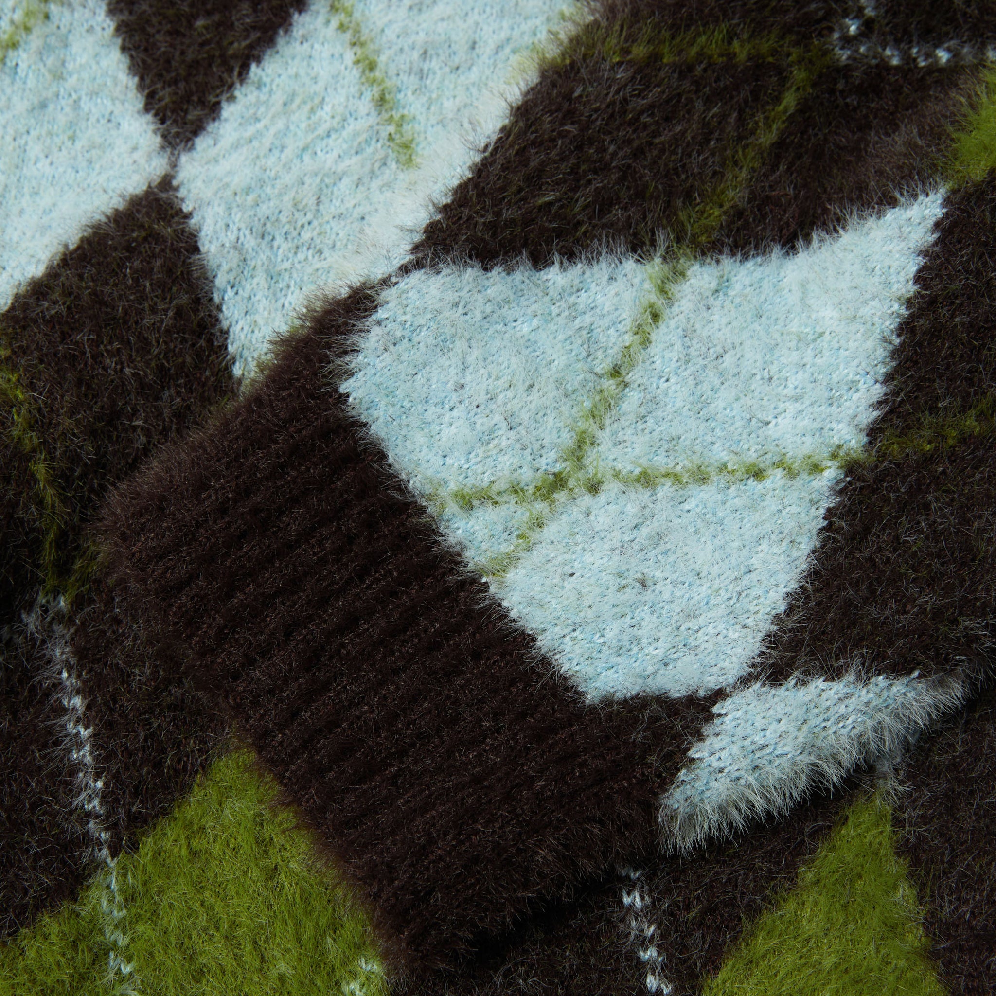 Huf Cooper Mohair Sweater - Dark Brown
