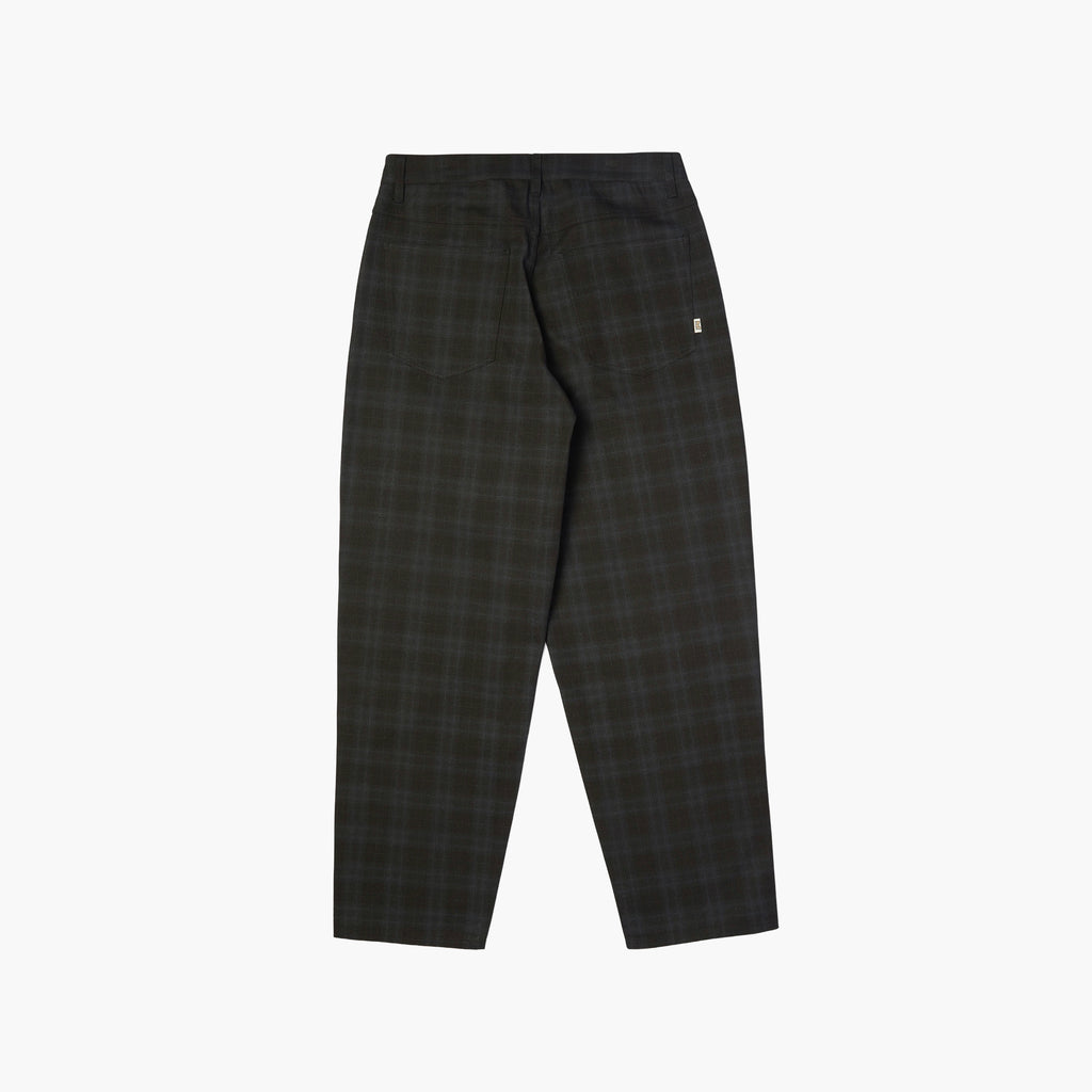 Huf Cromer Plaid Pant - Black