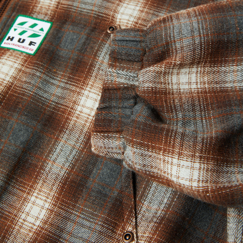 Huf Durango Work Jacket - Dark Brown