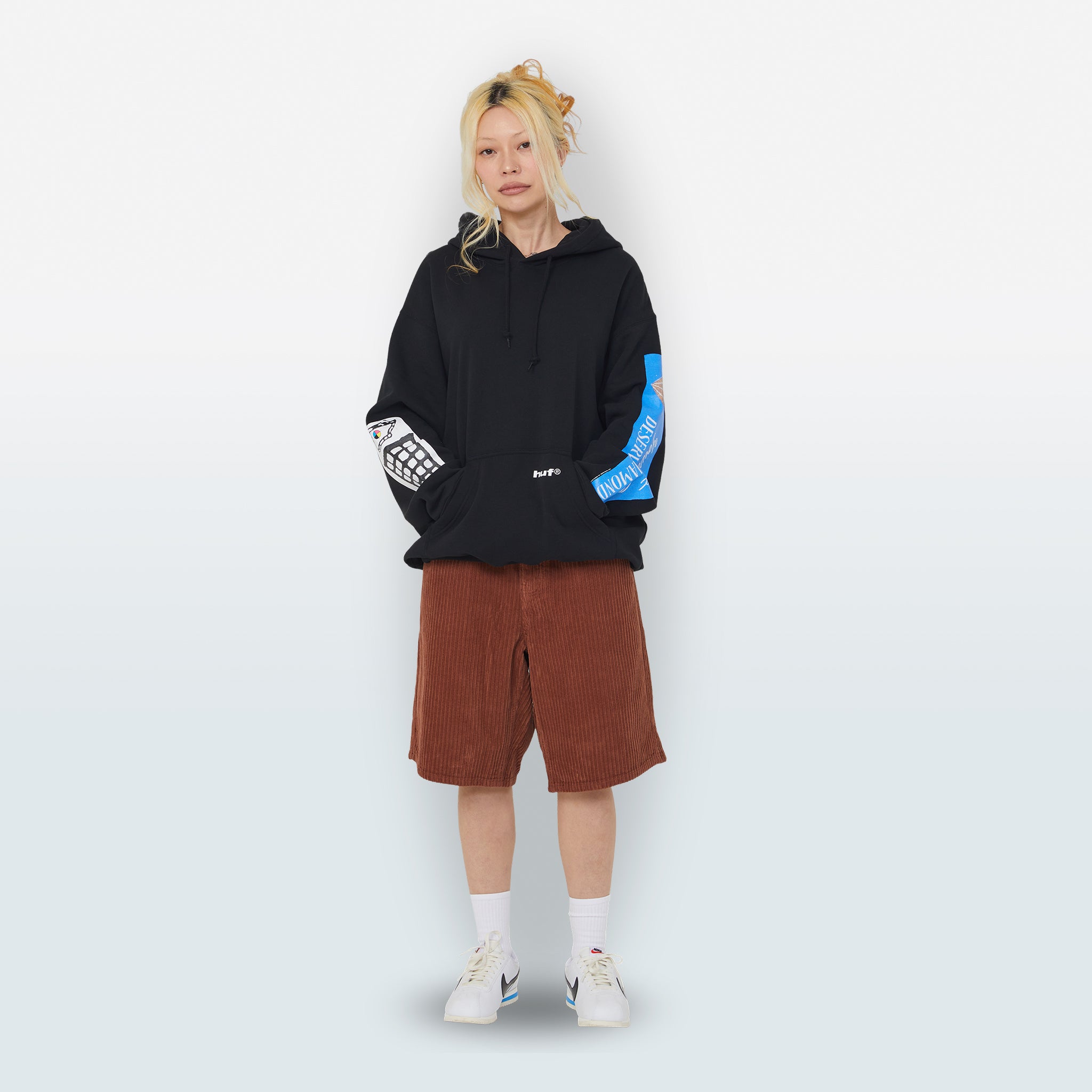 Huf Gimme the Loot PO Hoodie Black