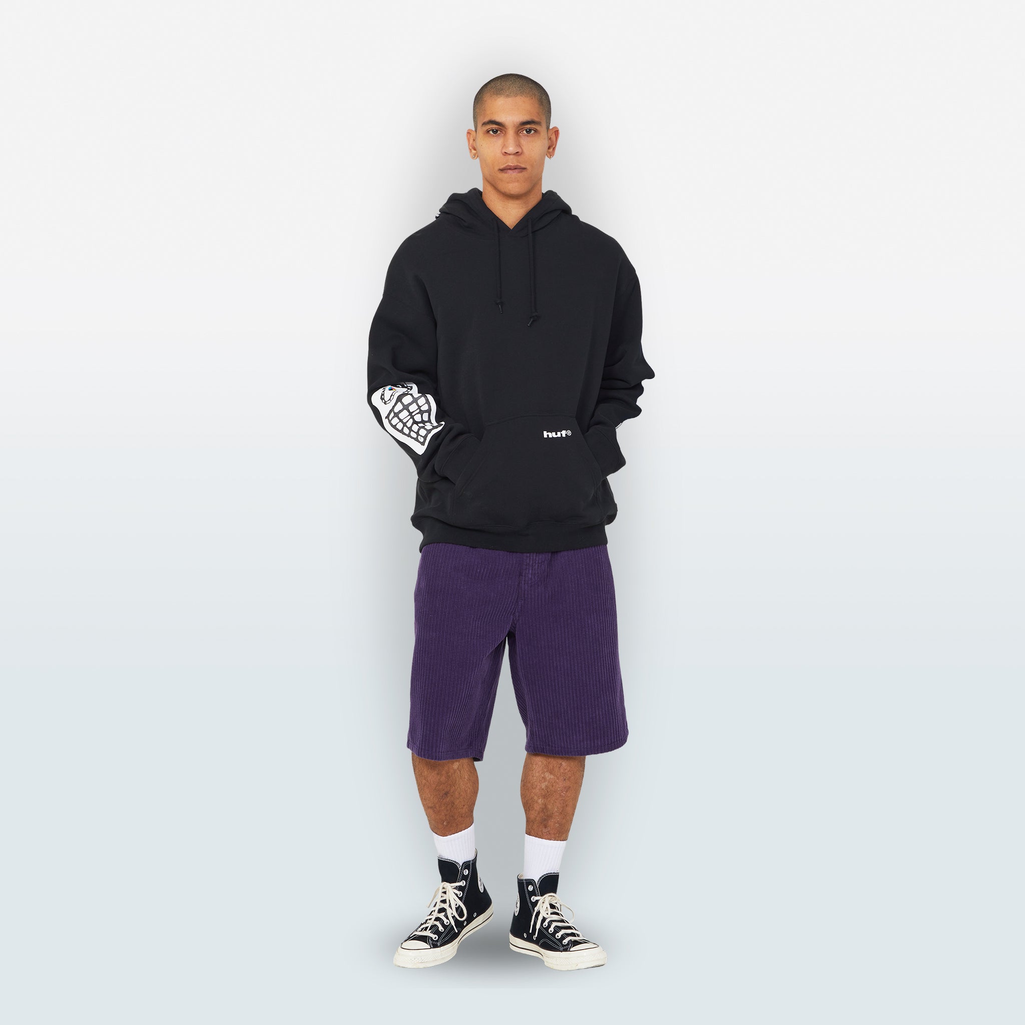 Huf Gimme the Loot PO Hoodie Black