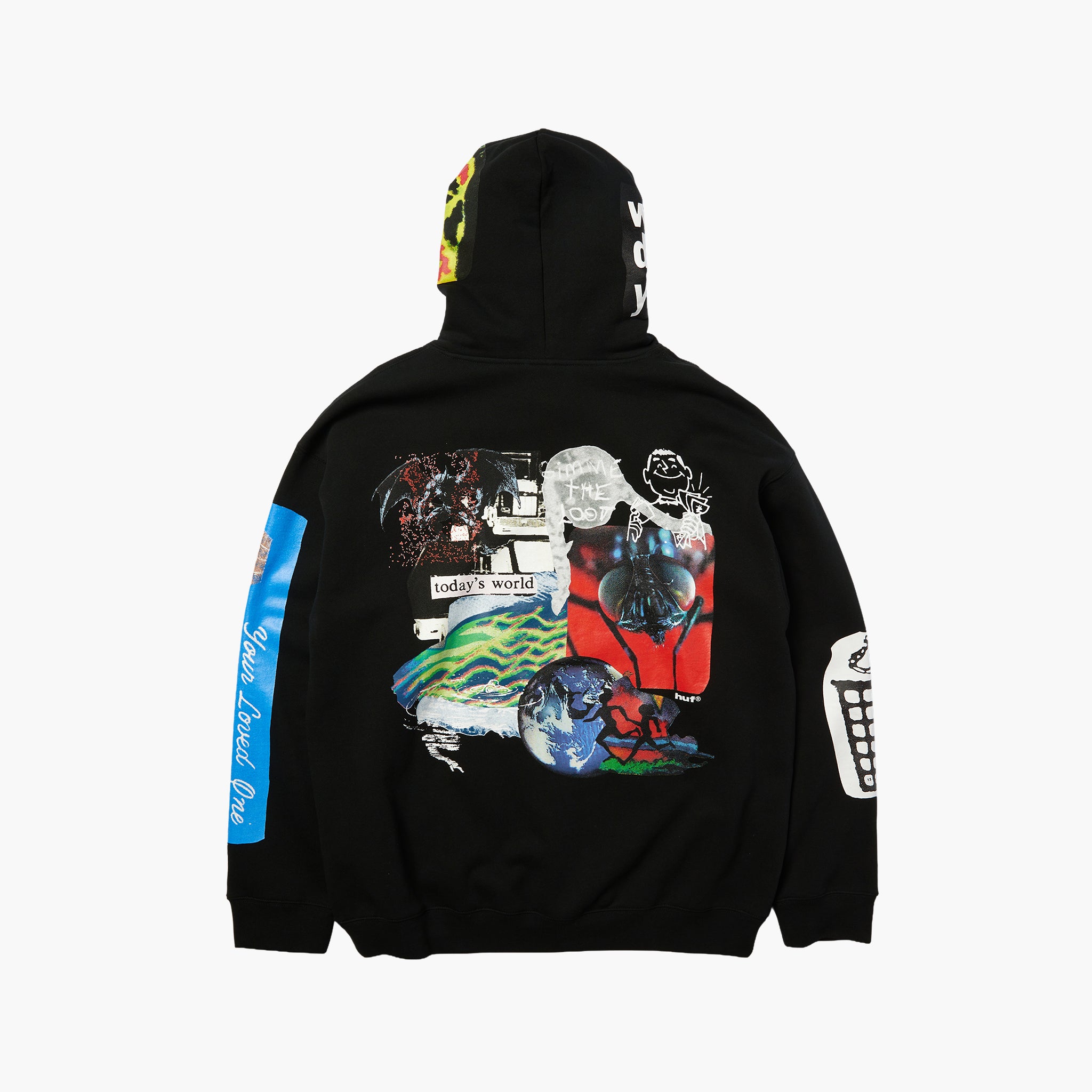 Huf Gimme the Loot PO Hoodie Black