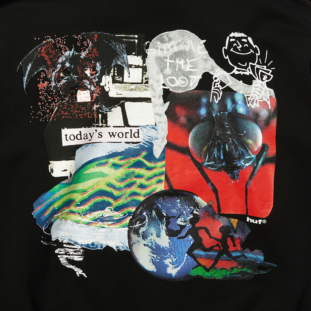 Huf Gimme the Loot PO Hoodie Black