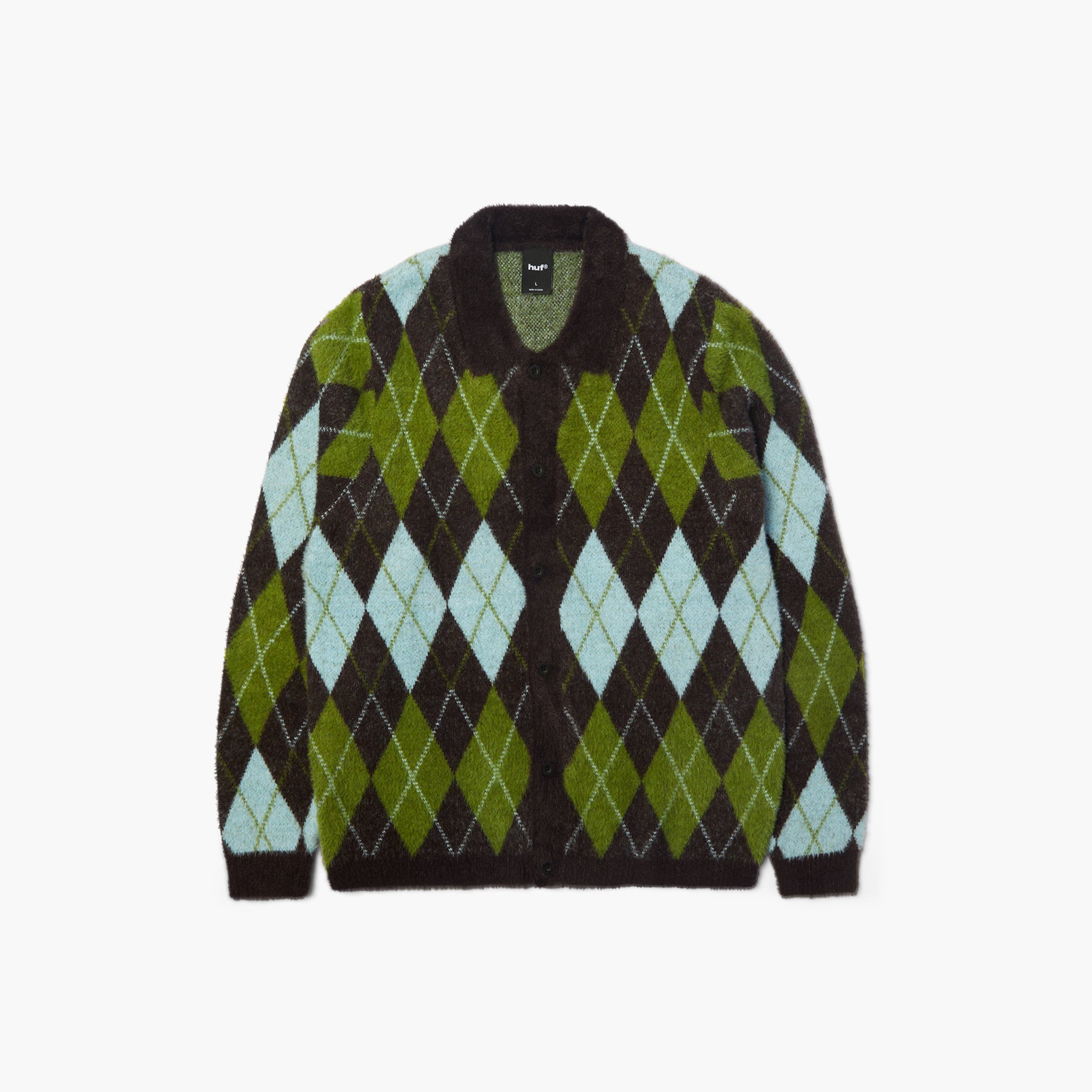Huf Cooper Mohair Sweater - Dark Brown