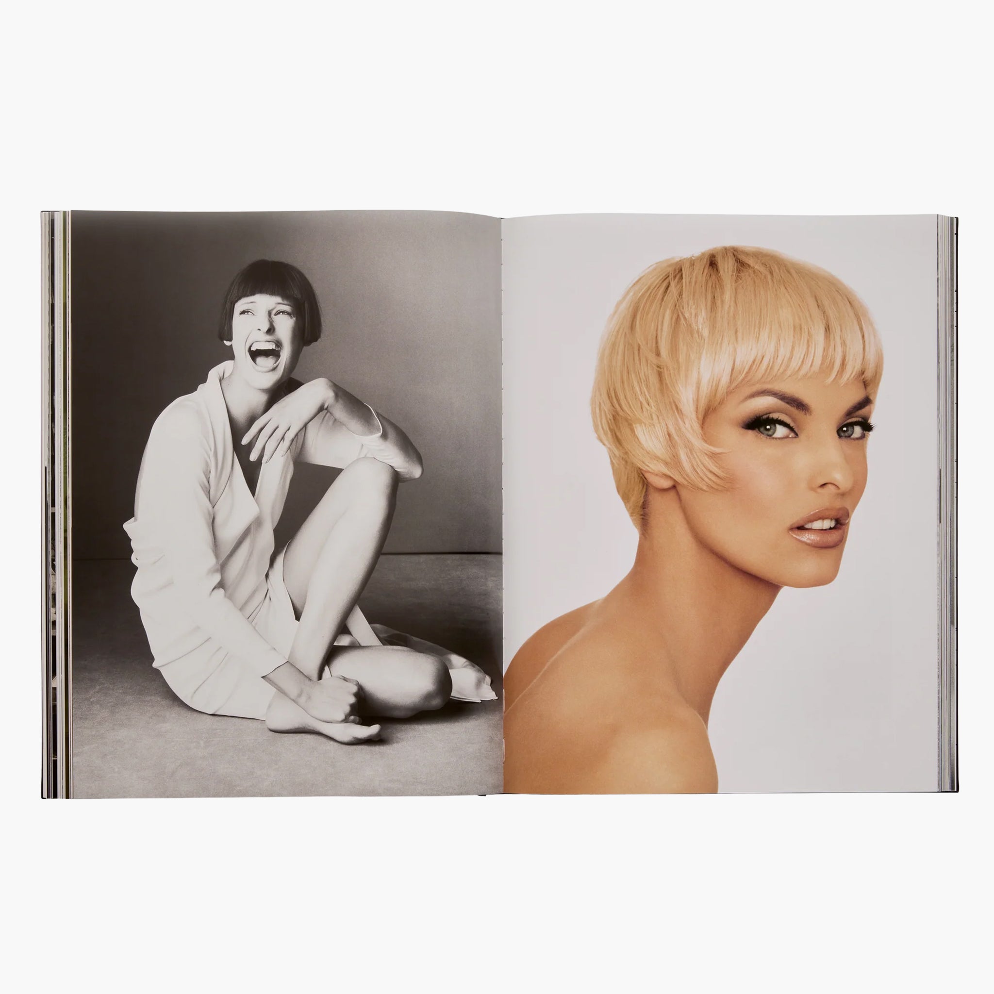 Linda Evangelista Photographed by Steven Meisel