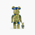 Bearbrick 400% + 100% van Gogh – Das Gelbe Haus