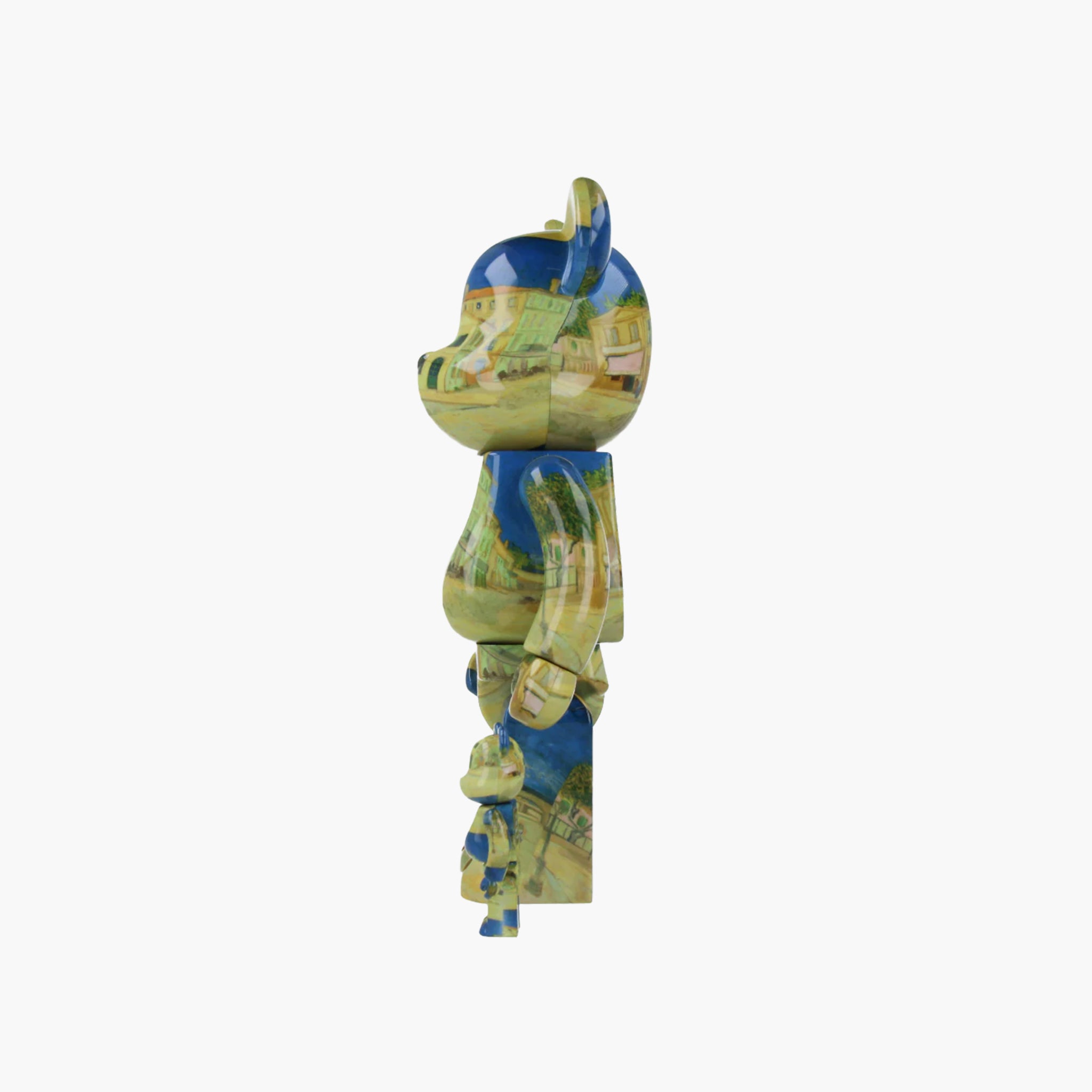 Bearbrick 400% + 100% van Gogh - The Yellow House