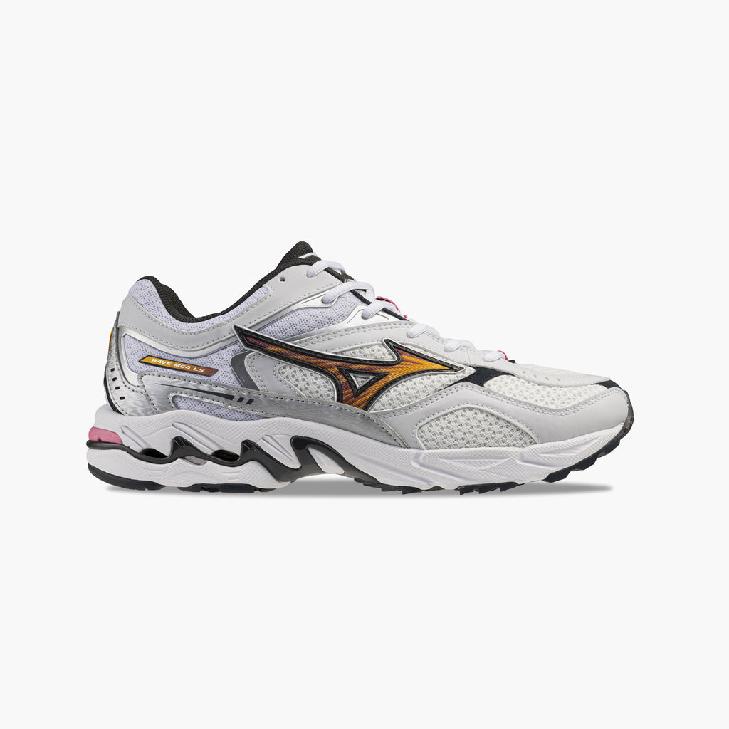 Mizuno Wave MG4 LS - White / Artisan's Gold / Galaxy Silver