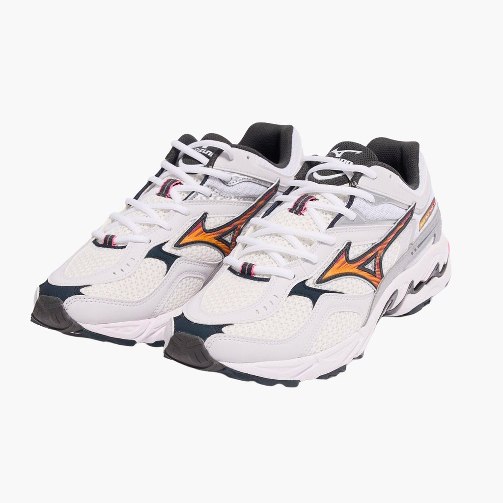 Mizuno Wave MG4 LS - White / Artisan's Gold / Galaxy Silver