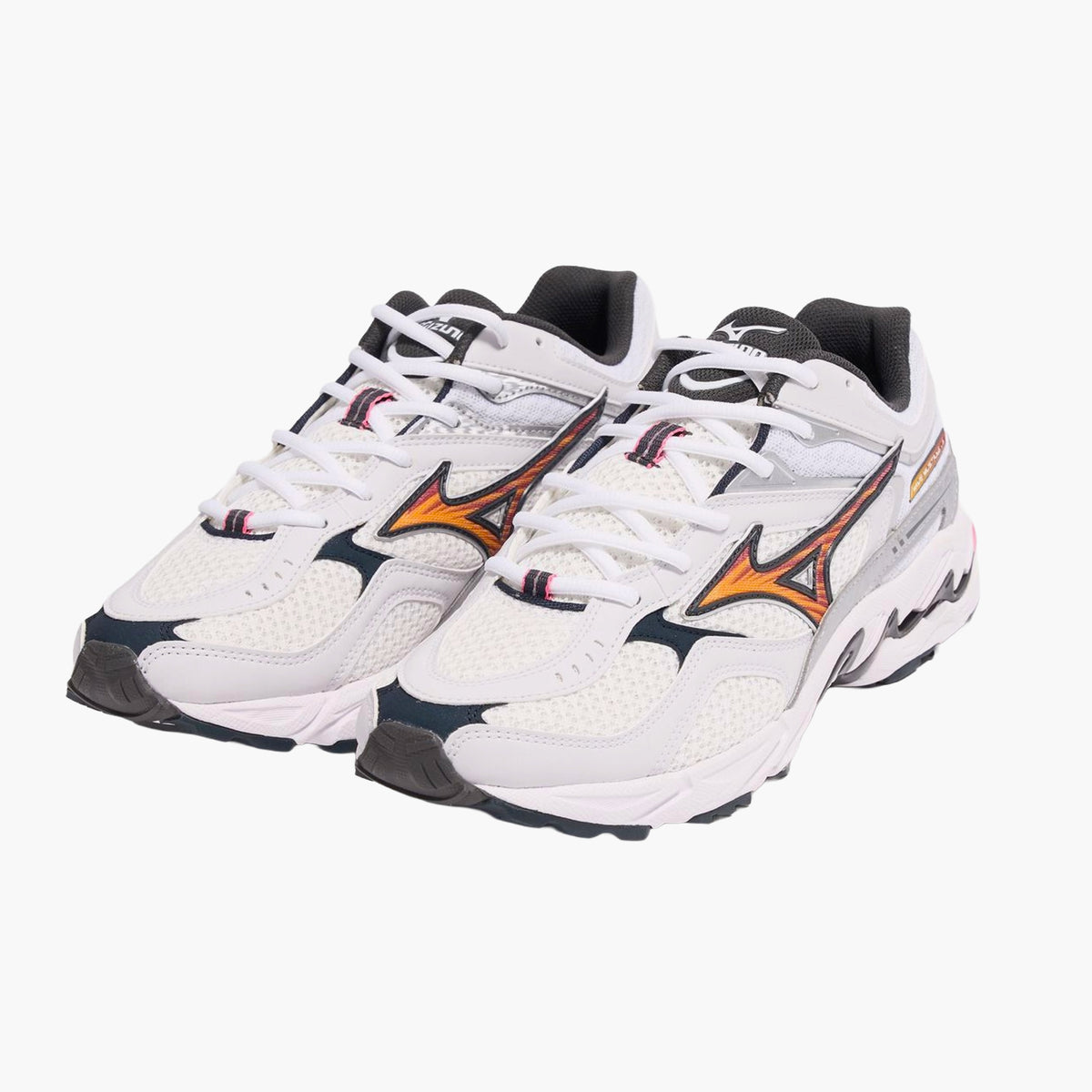 Mizuno Wave MG4 LS - White / Artisan's Gold / Galaxy Silver