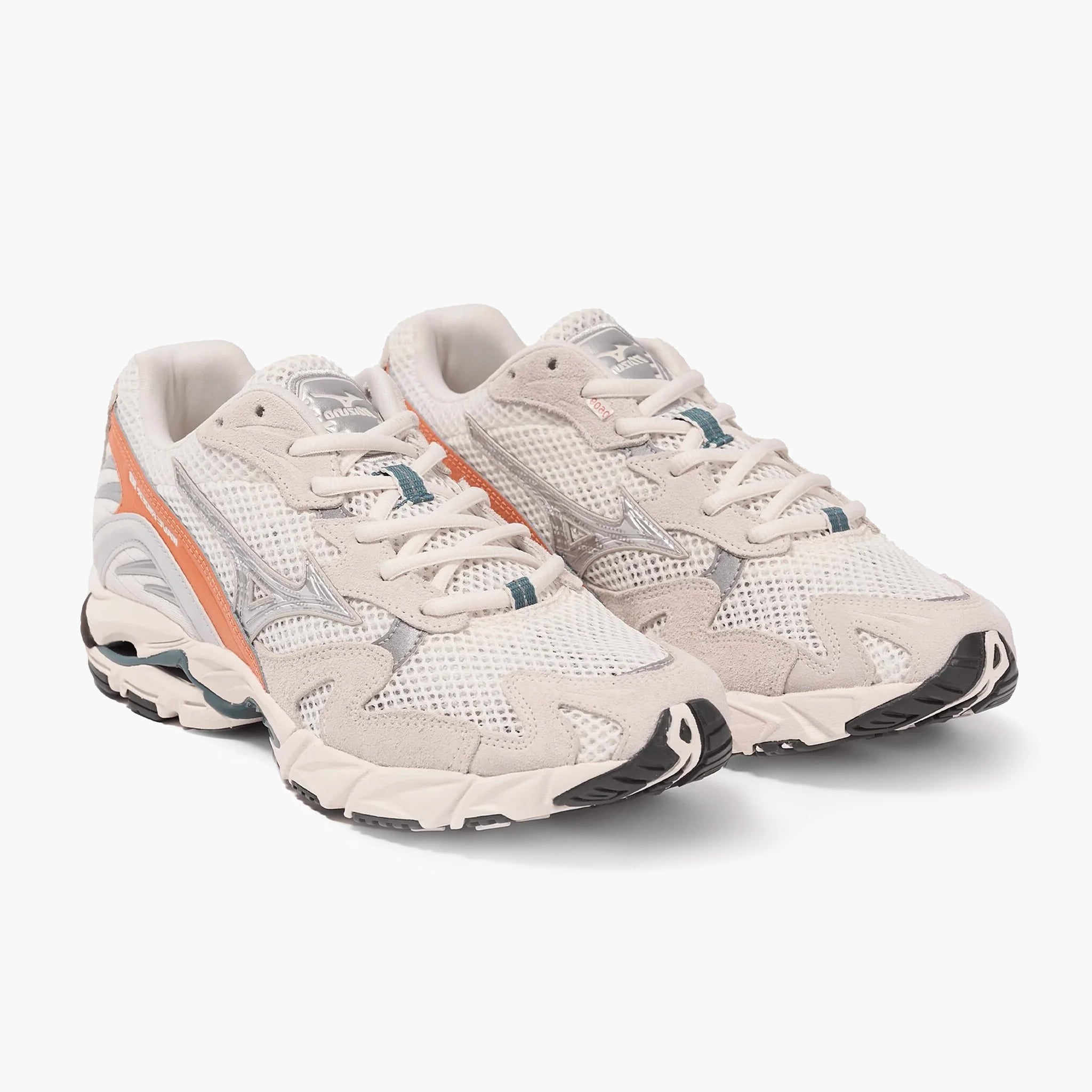Mizuno Wave Rider 10 - White Dawn Blue Sun Baked