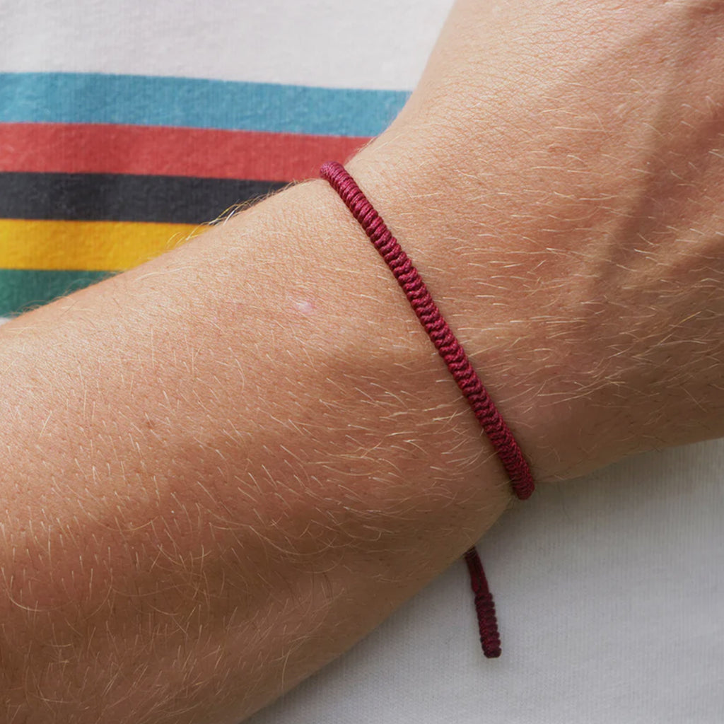 Mundo Bracelets Tibetische Tempelarmband - Waldgrün