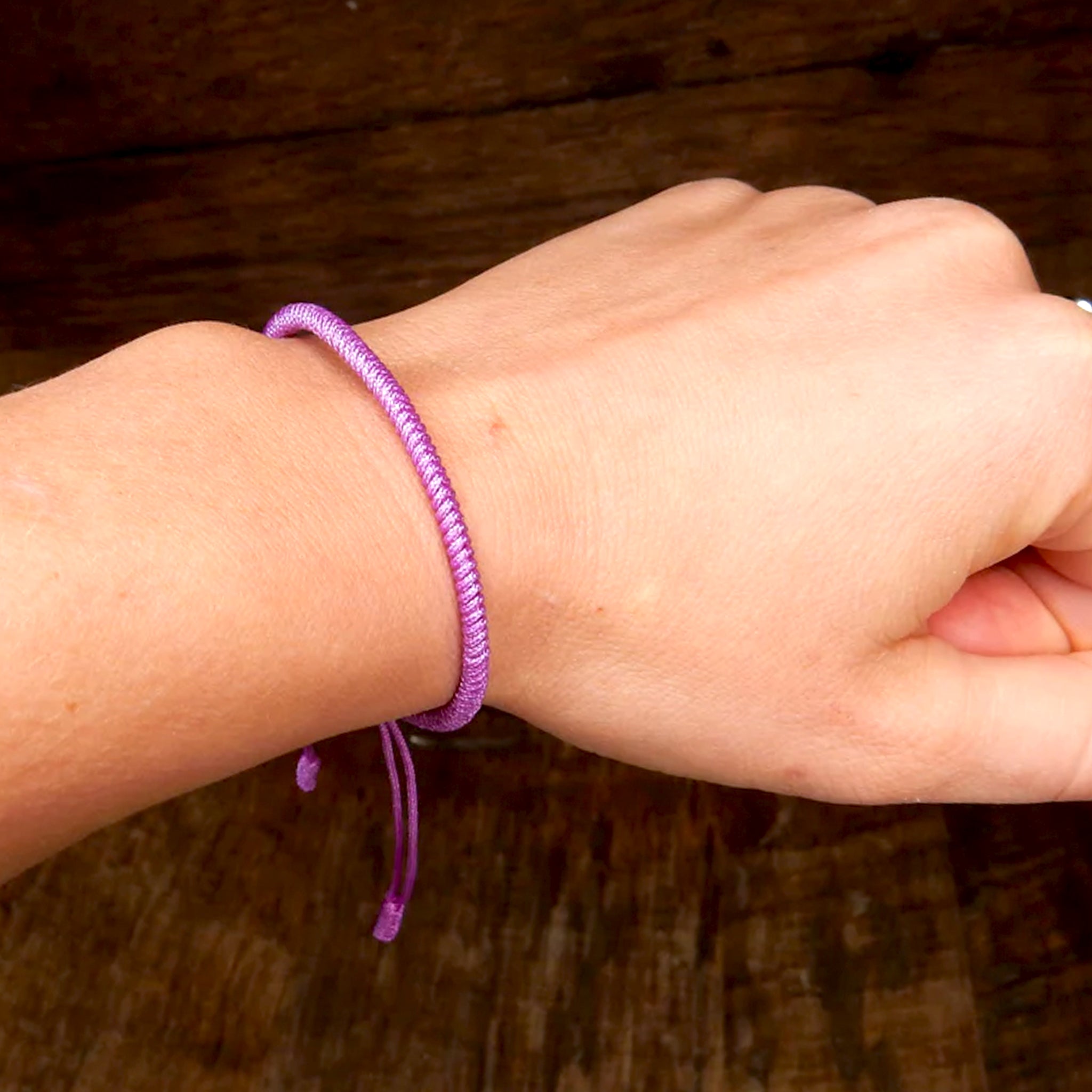 Mundo Bracelets Tibetan Temple Armband Roze