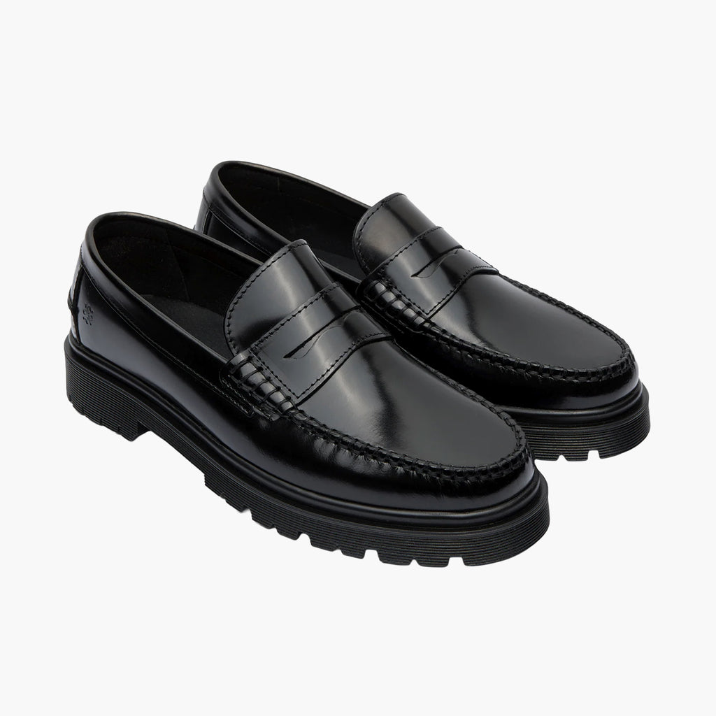 Playboy Austin - Black Polido leather